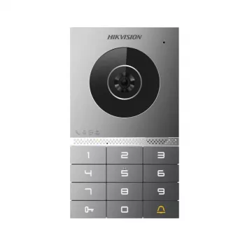 Hikvision DS-KV7023EY-IME2 Posto de vídeo porteiro, 2 MP, PoE, IP65, IK08, Mifare