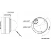 Hikvision DS-2CD1183G2-LIUF 2,8mm câmara IP dome 8MP
