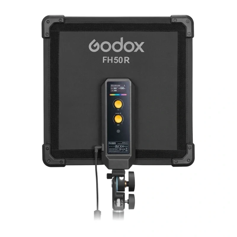 Painel de luz LED flexível RGB Godox FH50R 50W 2500K-10000K