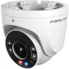 Foscam W5EP Câmara de Vigilância Branco 5MP (3072x1728), PoE, Holofote Integrado, Luzes de Aviso Vermelhas e Azuis e Sirene