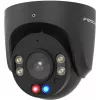 Foscam W5EP Câmara de Vigilância Preto 5MP (3072x1728), PoE, Holofote Integrado, Luzes de Aviso Vermelhas e Azuis e Sirene