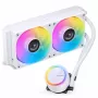Jonsbo TG-240 Refrigeração Líquida CPU AiO, ARGB - 240mm, Branco