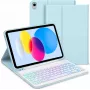 Inateck Keyboard Ace Touch iPad 11/10.9 QWERTZ RGB branco