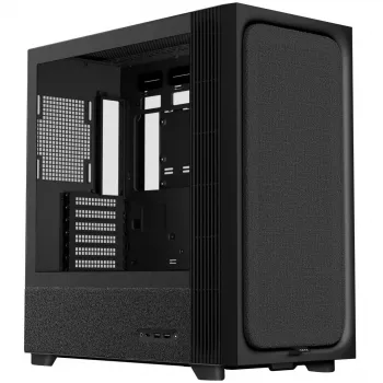 TRYX FLOVA F50 Torre Midi, ATX, vidro temperado - preto