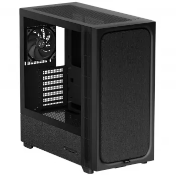 TRYX FLOVA F50 Torre Midi, ATX, vidro temperado - preto
