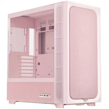 TRYX FLOVA F50 Torre Midi, ATX, vidro temperado - rosa