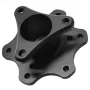 Conspit adaptador Quick-Con para padrão de furos de 70mm – preto