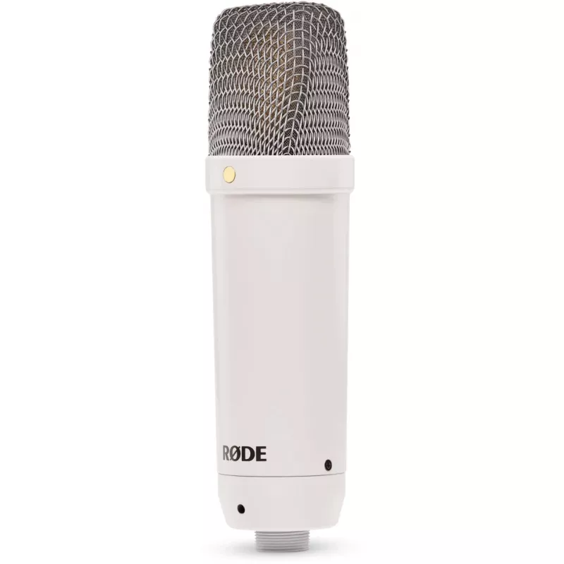 RODE NT1 Signature White - microfone condensador de grande diafragma