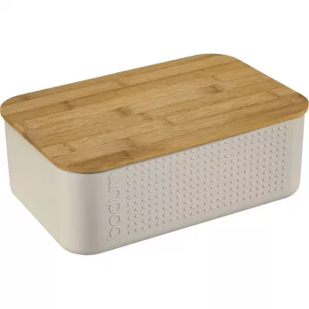 Caixa de Pão Bodum 11555-913 Creme Plástico 364x234x137 mm