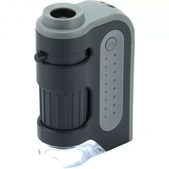 Carson MM-300 MicroBrite Plus Microscópio de mão 60-120x com LED