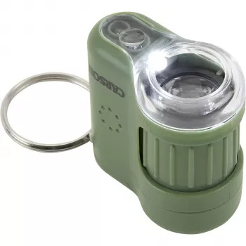 Carson MicroMini Microscópio digital 20x - Verde/Prata - LED - 23mm - 38mm