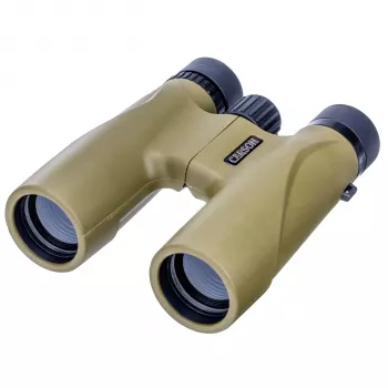 Carson Stinger Binóculos de telhado 12x32 BK-7 FMC Bege/Preto