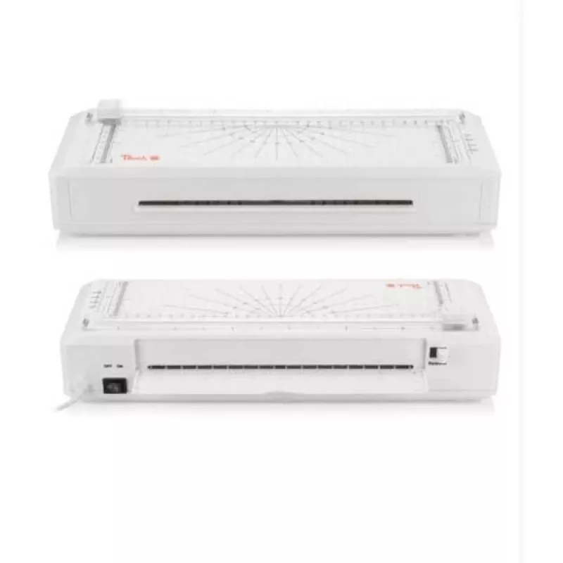 Peach 511189 3in1 PBP351 plastificadora A4 a quente e a frio com cortador de papel e arredondador de cantos