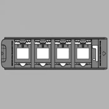 Suporte para diapositivos Plustek para OpticFilm 135/135i