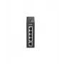 Switch Ethernet industrial não gerido D-Link DIS-100E-05, 5x 10/100Base-TX, montagem em calha DIN, IP30
