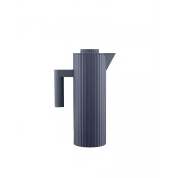 Garrafa térmica Alessi Plissé 1 L, cinzento (MDL12 G)