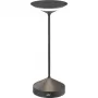 Candeeiro de mesa portátil ab+ by Abert Tempo antracite