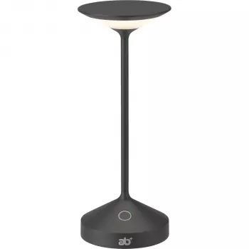 Candeeiro de mesa portátil ab+ by Abert Tempo Mini carvão