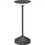 Candeeiro de mesa portátil ab+ by Abert Tempo Mini carvão