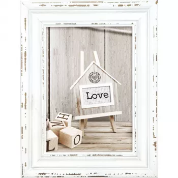 Moldura de madeira para fotografia ZEP Rivoli White 30x45 SY935W