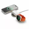 Carregador sem fios Satechi OntheGo 3-em-1 com Qi2, Areia, 15W, ST-QTG31W