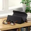 Satechi estojo para óculos FindAll em couro vegan preto