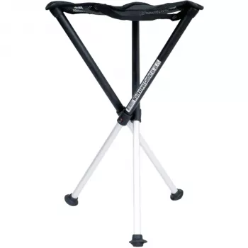 Banco dobrável Walkstool Comfort 65 XXL - Preto - pés de borracha - 850 g - 65 cm - 45 cm