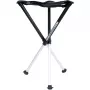 Banco dobrável Walkstool Comfort 65 XXL - Preto - pés de borracha - 850 g - 65 cm - 45 cm