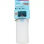 Garrafa de água com filtro HydraPak Flux+ 1,5L - Clear/HP Blue