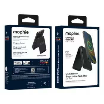 Mophie Snap+ Mini Stand 5000mAh Powerbank Preto