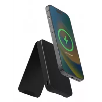 Mophie Snap+ Mini Stand 5000mAh Powerbank Preto