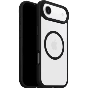 OtterBox React MagSafe para Apple iPhone Air - Black Crystal (Clear/Preto)