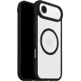 OtterBox React MagSafe para Apple iPhone Air - Black Crystal (Clear/Preto)