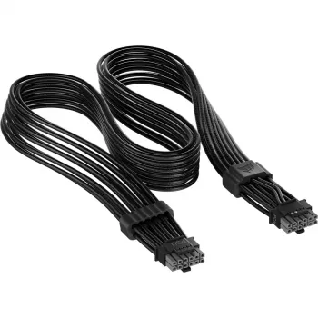 Corsair ThermalProtect Universal PCIe 5.1 600W 12V Cabo de Alimentação - Preto