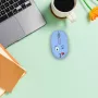 INCA rato sem fios 1200DPI/3 botões/2.4GHz USB-A Weeny Emoji azul (IWM-245RM)