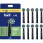 Oral-B Pro CrossAction pack de 10 cabeças de escova de substituição pretas (994170)