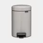 Contentor de resíduos com pedal Brabantia NewIcon 3 L Soft Grey (25 21 81)