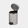 Contentor de resíduos com pedal Brabantia NewIcon 3 L Soft Grey (25 21 81)