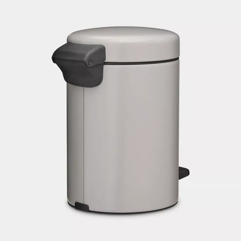 Contentor de resíduos com pedal Brabantia NewIcon 3 L Soft Grey (25 21 81)