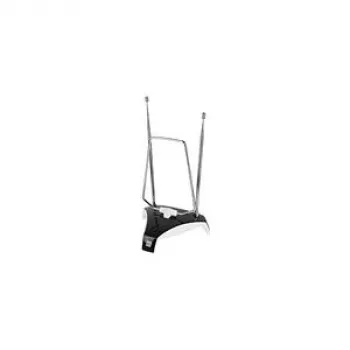 One for All SV-9305 antena interior DVB-T/DVB-T2/DAB/DAB+ ativa amplificada - Loop Double Dipoles - preto