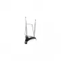 One for All SV-9305 antena interior DVB-T/DVB-T2/DAB/DAB+ ativa amplificada - Loop Double Dipoles - preto