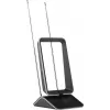 One for All SV 9465 antena interior amplificada com regulação automática de ganho e filtro 5G - preto