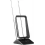 One for All SV 9465 antena interior amplificada com regulação automática de ganho e filtro 5G - preto