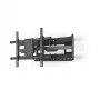 One for All WM 4663 suporte de parede para TV 100 Solid Turn 120 XL, totalmente articulado, 32-84 polegadas, 50 kg, VESA 100x100 a 600x400, preto