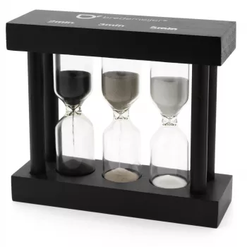 Bredemeijer Tea Timer 3fold Preto 2/3/5 Minutos 195005