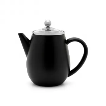 Bredemeijer Bule de Chá Eva 0,5L Preto Mate