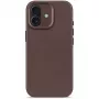 Decoded Capa Traseira em Pele para iPhone 17 com MagSafe - Chocolate Brown