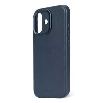 Decoded Capa Traseira em Pele para iPhone 17 com MagSafe - Navy Shadow