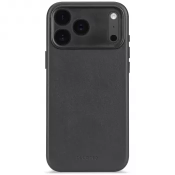 Decoded Capa Traseira em Pele para iPhone 17 Pro com MagSafe (Preto)