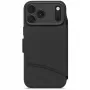 Carteira destacável de silicone texturado Decoded para iPhone 17 Pro com MagSafe - Phantom Black